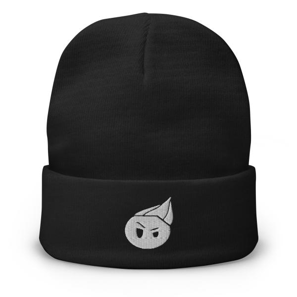 NLO Black/White Beanie
