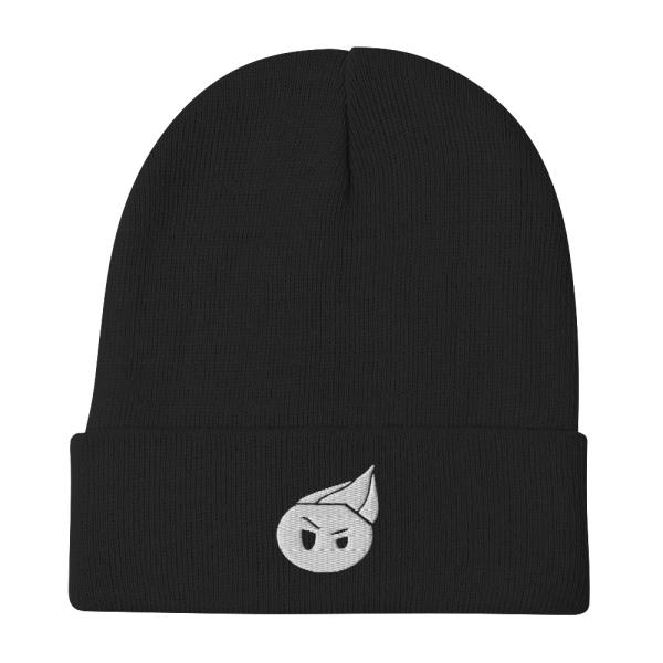 NLO Black/White Beanie - Image 2