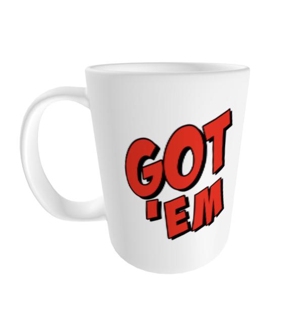 GOT 'EM! White Glossy Mug