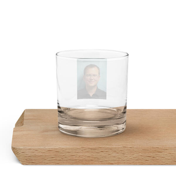 Aaron Imholte Mugshot Rocks Glass - Image 2