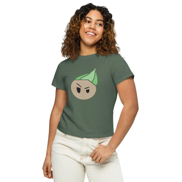 Women’s High-Waisted NLO Logo Shirt - Image 4