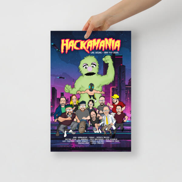 Hackamania 2025 Poster (11x17)