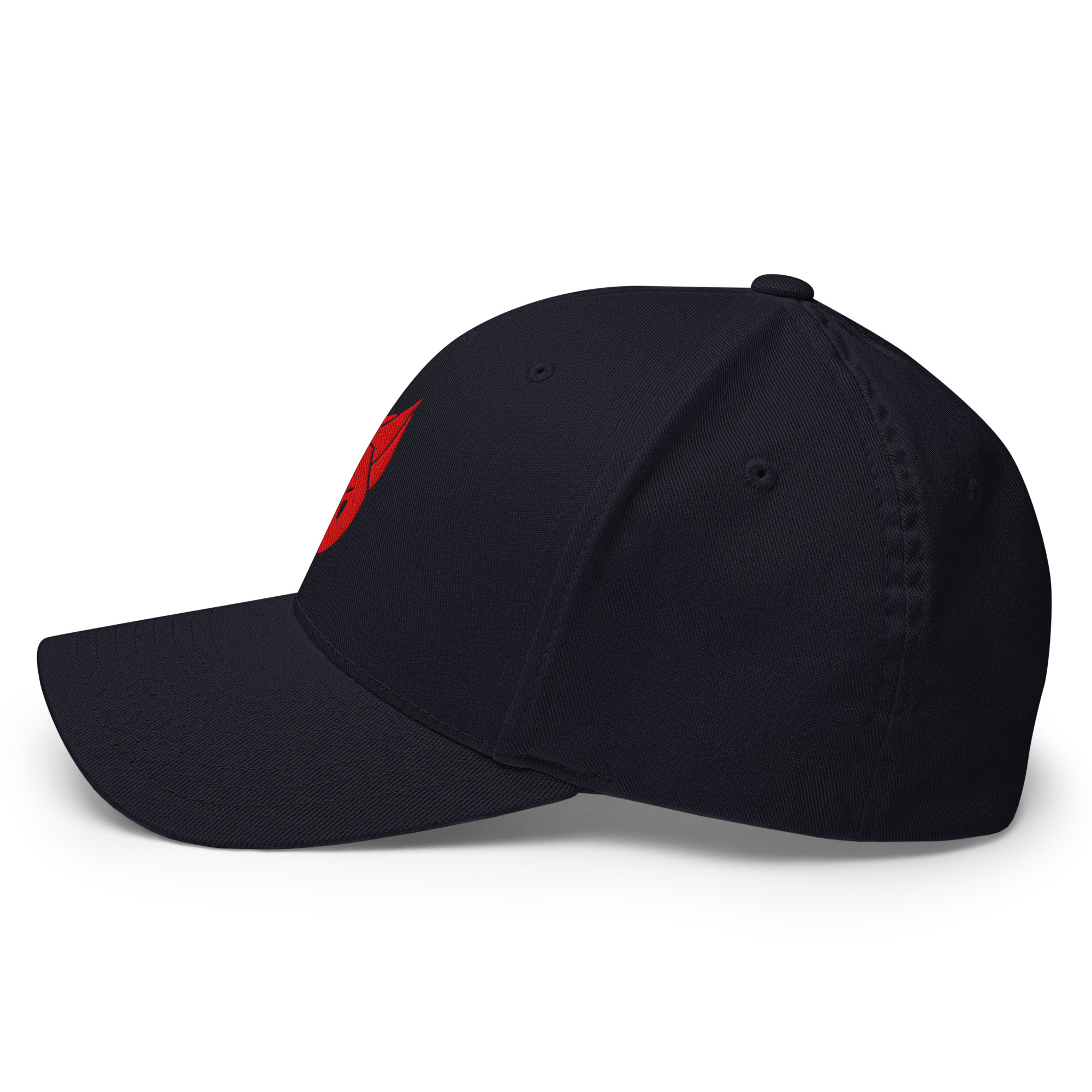 NLO Red Logo Flexfit Hat - Image 9