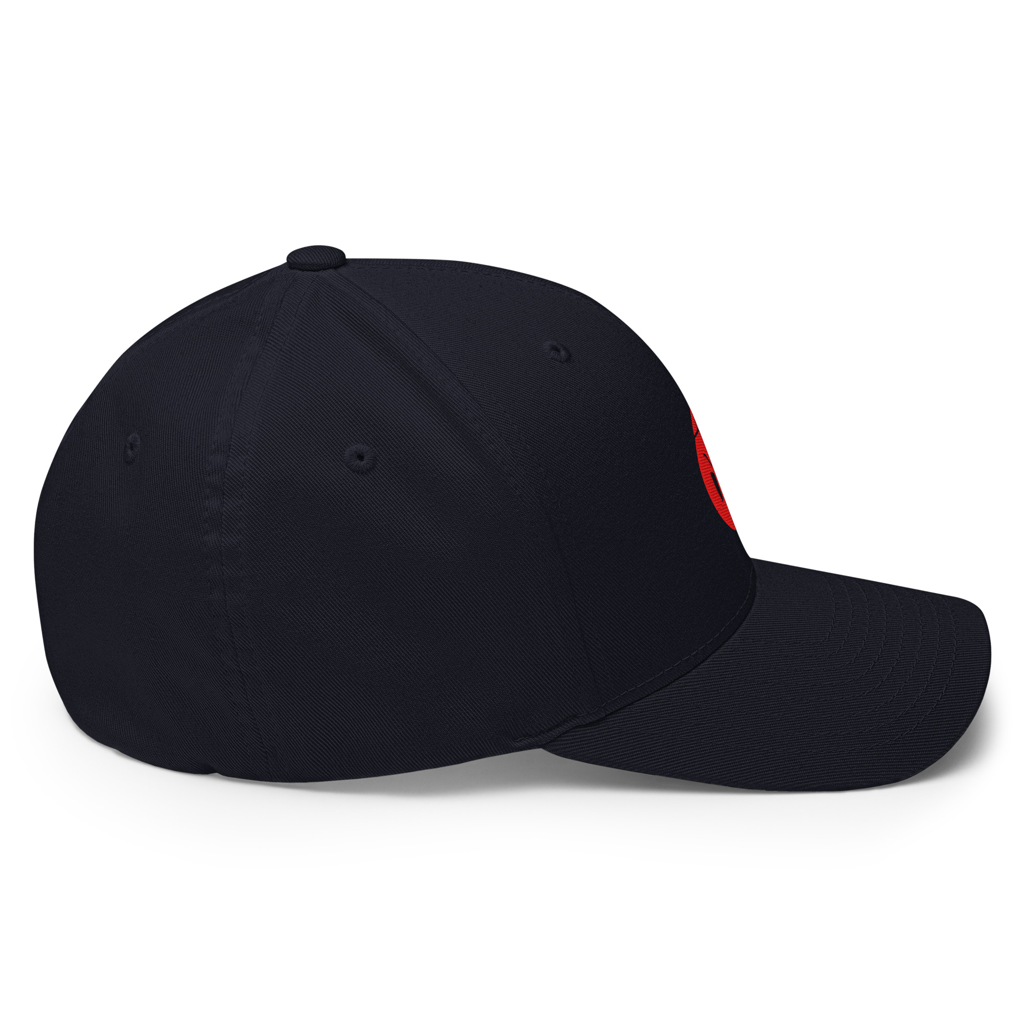 NLO Red Logo Flexfit Hat - Image 11