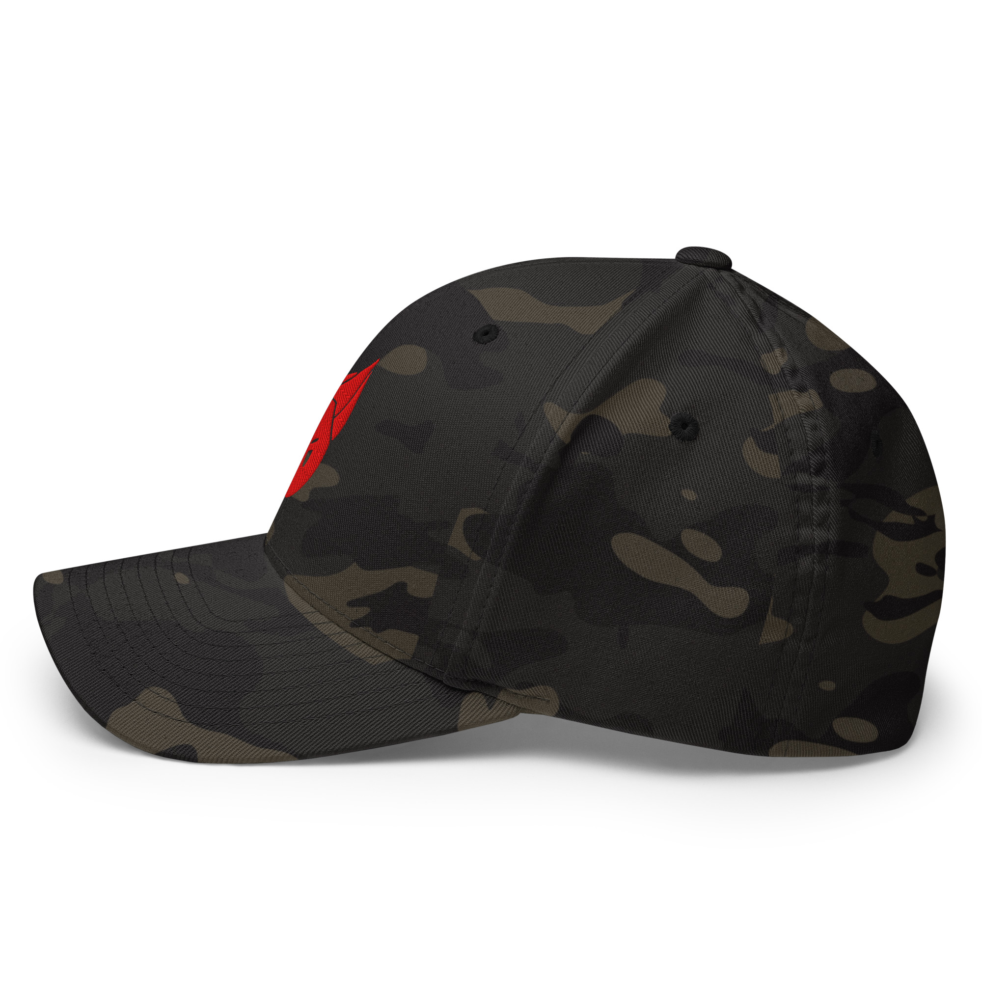 NLO Red Logo Flexfit Hat - Image 3
