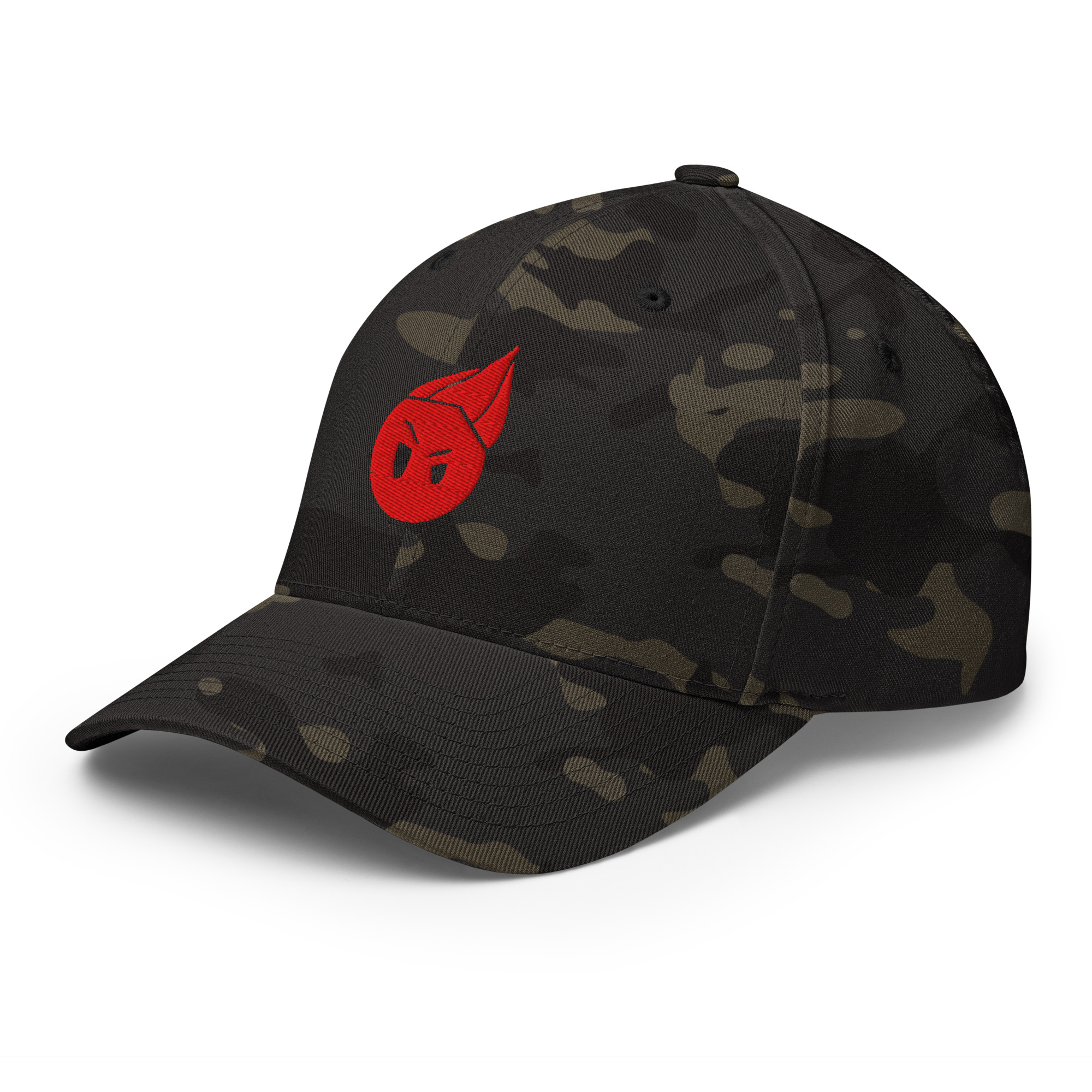 NLO Red Logo Flexfit Hat - Image 4