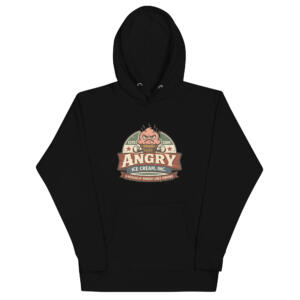 Angry Ice Cream Unisex Hoodie