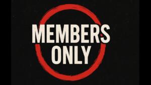 Members Only August 21 2026