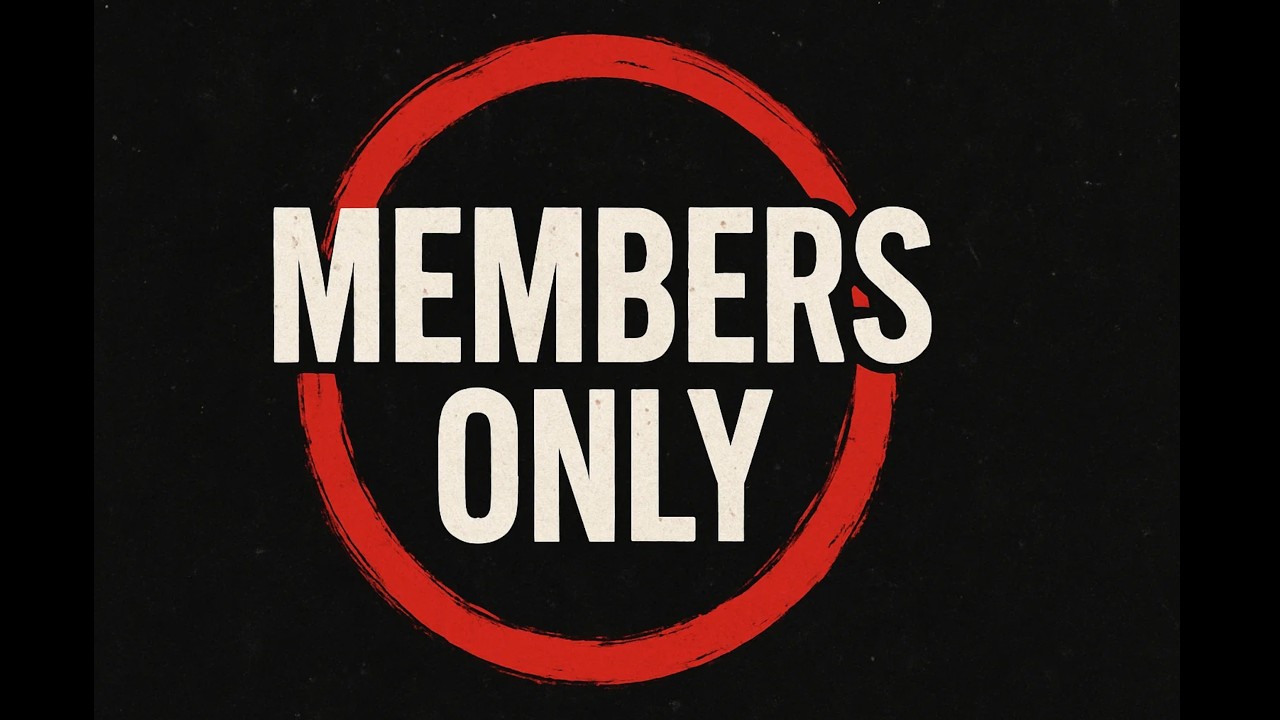 Members Only August 21 2026