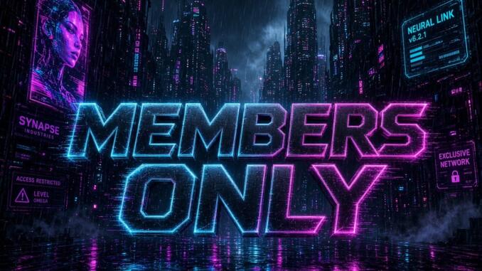 Members Only August 28 2026